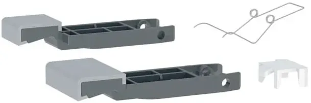 Geberit Betätigungstasten f. Geberit Monolith 246174TA1 Sanitärmodul, Aluminium gebürstet