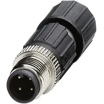 Phoenix Contact 1641691 Sensor-/Aktor-Steckverbinder, unkonfektioniert M12 Stecker, gerade Polzahl Sensoren: 4 1 St.