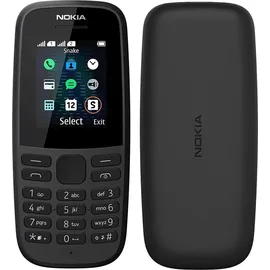 Nokia 105 2019 Dual SIM Schwarz