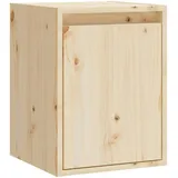 vidaXL Wandschrank 30x30x40 cm Massivholz Kiefer