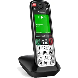 Gigaset Schnurloses Seniorentelefon Farbdisplay, Schwarz
