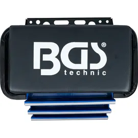 BGS Werkstatthocker Stahl blau mit 3 Schubladen