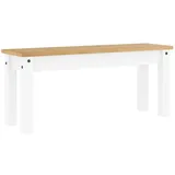 vidaXL Panama 105 x 30 x 45 cm Weiß