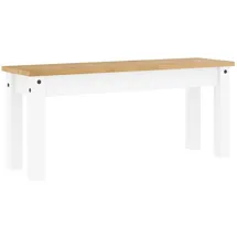 vidaXL Panama 105 x 30 x 45 cm Weiß