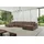 altdecor Wohnlandschaft IREA-U2-v3 - 386x165x77 cm Braun