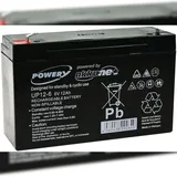 Powery Bleiakku 6V 12000 mAh 1 St.