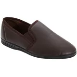 Zedzzz Herren Ivor Hausschuhe / Pantoffeln DF844 (47 EUR) (Braun) - Braun - 47