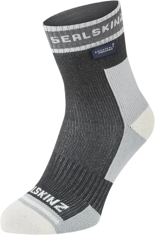 Wasserdichte Socken SealSkinz Holverstone-A Sockengröße: 43-46 /  schwarz