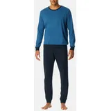 SCHIESSER Schlafanzug Uncover Nightwear Blau 54