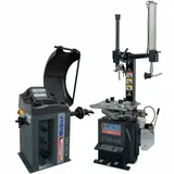 Weber Profi PKW Reifenmontiermaschine und Radwuchtmaschine mit Hilfsmontagearm