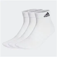 adidas Cushioned Sportswear Ankle 3er Pack White / Black 43-45