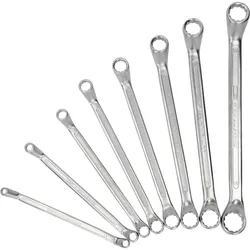 COMPETITION Doppel-Ringschlüssel gekröpft, 8-teiliegs Set - 512.0218