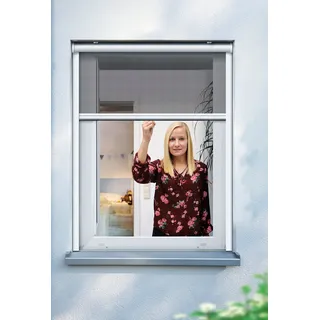 Schellenberg Insektenschutzrollo für Fenster 130 x 160 cm weiß