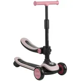 KIKKABOO Treo 2 In 1 Tretroller - Pink - One Size