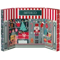 Artdeco Adventskalender 2024 Beauty - Frauen Kosmetik Advent Kalender Art Deco, 24 Geschenke Wert 220, Pflege Weihnachtskalender Frau, Adventkalender Damen, rot