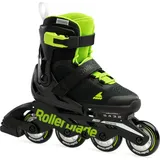 Rollerblade Microblade Inline Skates Nero/Verde 21