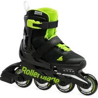 Rollerblade Microblade Inline Skates Nero/Verde 21