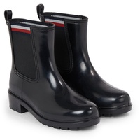 Tommy Hilfiger Chelseaboots »CORPORATE ELASTIC RAINBOOT«, Gr. 40, schwarz , 76883351-40