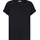 Freequent T-Shirt "FQJOKE", Damen, Gr. XXL, schwarz, Jersey, Obermaterial: 50% Modal, 45% Baumwolle, 5% Elasthan, unifarben, bequem hüftlang, Rundhals, Shirts T-Shirt, bequem geschnitten, mit Ärmelaufschlag