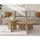 OTTO home Cassian Braun Eiche 80 x 37 x 80 cm