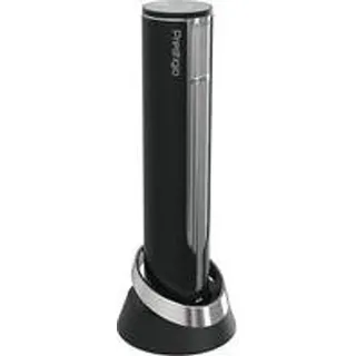 Prestigio Maggiore Elektrischer Weinöffner black silver retail - Schwarz