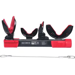 KS Tools Federspanner-Satz, 6-tlg, max. Belastung 1800kg - 500.8625