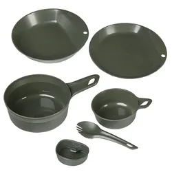 WILDO Camping-Geschirrset Explorer Kit 6-teilig - BPA-frei