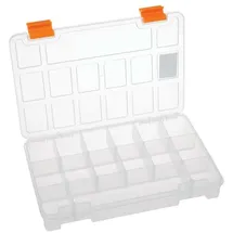Perel Sortimentskasten 230 x 150 x 33 mm 15-tlg. transparent/Gelb