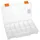Perel Sortimentskasten 230 x 150 x 33 mm 15-tlg. transparent/Gelb
