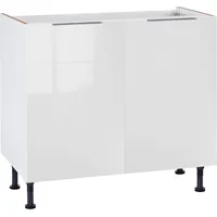 OPTIFIT Spülenschrank Tara 90 x 58,4 x 87 cm Weiß