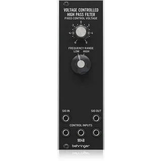 Behringer 904B VOLTAGE CONTROLLED HIGH Moduł syntezatora modularnego, Synthesizer, Schwarz