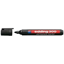 edding 300 Permanentmarker schwarz 1,5 - 3,0 mm, 10 St.