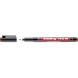 edding 142 M Permanenter Folienschreiber braun