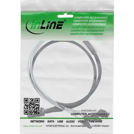 InLine 27620 SAS Anschlusskabel, Mini-SAS SFF-8087 an 4x SATA, 1:1, OCR, 0,5m