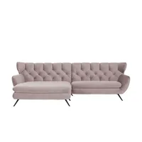 Jette Home Ecksofa  Caldara ¦ rosa/pink ¦ Maße (cm): B: 300 H: 94 T: 175.0
