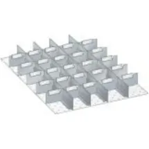 Lista Werkstattwagen Stahlblech 459x612x50mm mehrfarbig