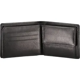 Hausfelder Manufaktur Geldbörse Elegance Herren Portemonnaie schwarz