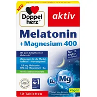 Doppelherz Aktiv Melatonin + Magnesium 400 Tabletten 30 St.