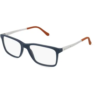 Polo Ralph Lauren RL6133 Herren-Brille inkl. Gläser Vollrand Eckig Acetat-Gestell 54/17/145, blau