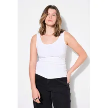 Studio Untold Basic-Top Weiß 50/52