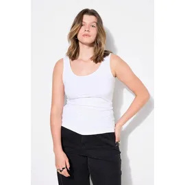 Studio Untold Basic-Top Weiß 50/52
