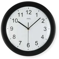 AMS Funkwanduhr Durchmesser: 30 cm - Weiß