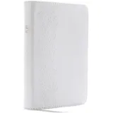 Thomas Nelson NKJV, Bride's Bible, Leathersoft, White, Red Letter, Comfort Print: Holy Bible, New King James Version