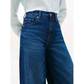 Tommy Hilfiger WIDE LEG Jeans aus reiner Baumwolle, Modell 'DNM NEW DOREEN 70 S', Jeansblau, 28/32