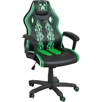 Phoenix Minecraft Gaming-Stuhl schwarz