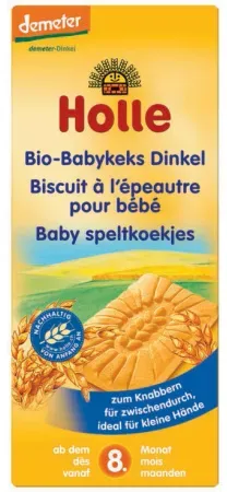 Holle Babykeks Dinkel Baby Ab 8 Monate Bio 150g