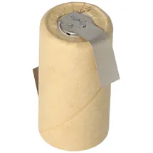 AccuCell Panasonic Sub-C Akku HHR300SCE mit Lötfahne in Z-Form, BK300SCE Akku BK300SCEY1