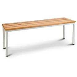 CEHA Garderoben-Sitzbank 150 cm mit Holzleisten