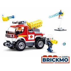 Sluban Fire Feuerwehr Gelände-Löschfahrzeug M38-B0965