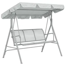 Outsunny Hollywoodschaukel Grau 3-Sitzer